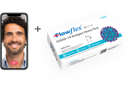 Flowflex COVID-19 Rapid Self Test + Video Observation