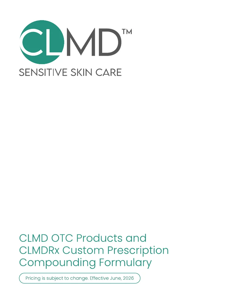 Cover of CLMD OTC Products and CLMDRx Custom Prescription Compounding Formulary
