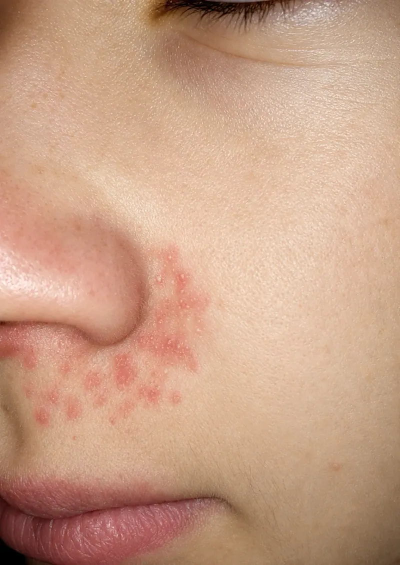 Perioral Dermatitis before treatment